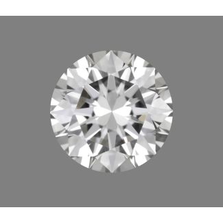 0.34 Carat Round F VVS1 EX GIA Natural Diamond