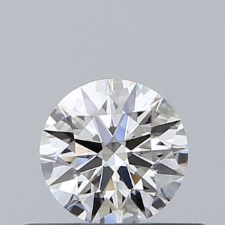 0.34 Carat Round G IF EX GIA Natural Diamond