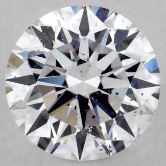 0.45 Carat Round D SI2 EX GIA Natural Diamond