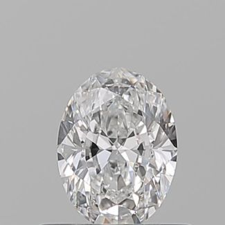 0.5 Carat Oval E VS1 - VG GIA Natural Diamond