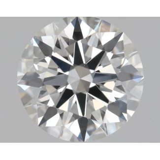 0.82 Carat Round F VS1 EX GIA Natural Diamond