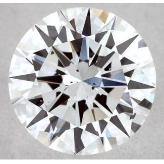 0.36 Carat Round D SI1 EX VG GIA Natural Diamond