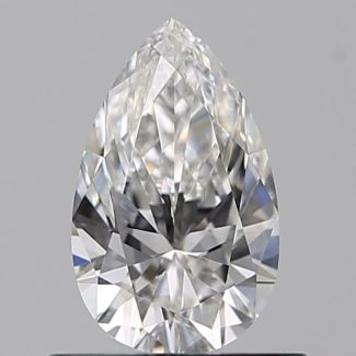 0.53 Carat Pear F VVS1 - VG GIA Natural Diamond