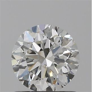 0.80 Carat Round G VS1 VG EX GIA Natural Diamond