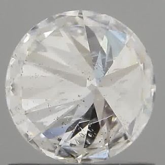 0.71 Carat Round D SI2 EX GIA Natural Diamond