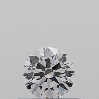 0.30 Carat Round D VS1 EX GIA Natural Diamond