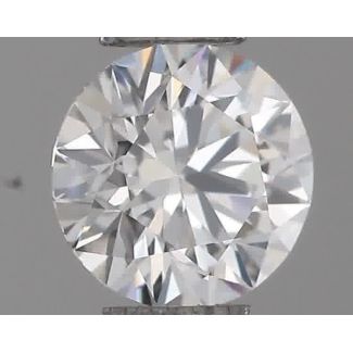 0.22 Carat Round E VVS1 EX GIA Natural Diamond