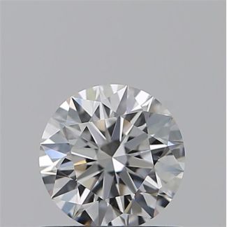 0.56 Carat Round E IF EX GIA Natural Diamond