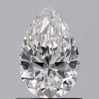 0.70 Carat Pear D VVS1 - VG GIA Natural Diamond