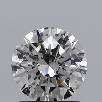 1.01 Carat Round F SI2 EX VG HRD Natural Diamond