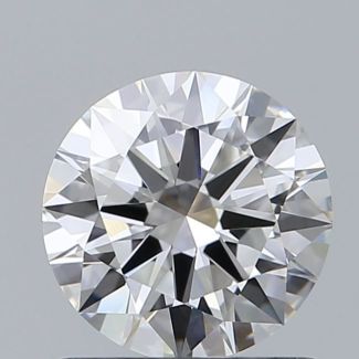 0.9 Carat Round F VVS1 EX GIA Natural Diamond