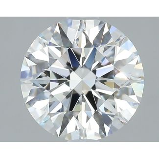 2.01 Carat Round F VVS2 EX GIA Natural Diamond