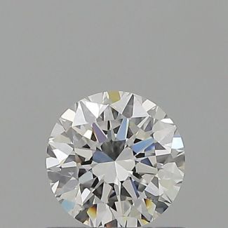 0.6 Carat Round H VS1 VG EX GIA Natural Diamond