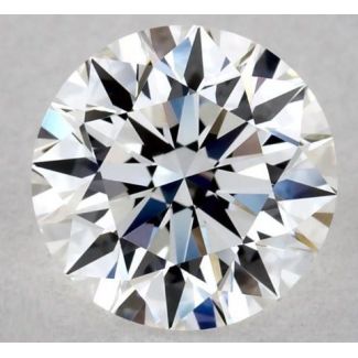 0.6 Carat Round F VVS2 EX VG GIA Natural Diamond