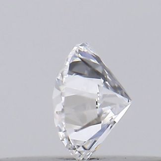 0.15 Carat Round D VVS2 EX GIA Natural Diamond