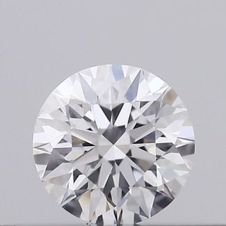 0.22 Carat Round D VS1 EX GIA Natural Diamond