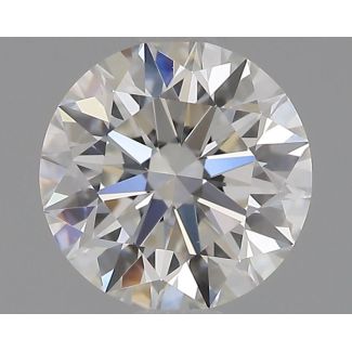 0.62 Carat Round G IF EX GIA Natural Diamond