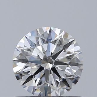 0.62 Carat Round G VS2 EX GIA Natural Diamond