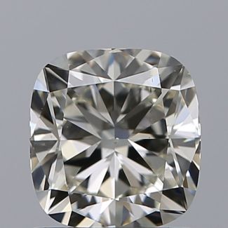 1.00 Carat Cushion Modified K VS2 - EX VG GIA Natural Diamond