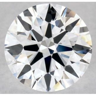 0.9 Carat Round E VVS1 EX GIA Natural Diamond