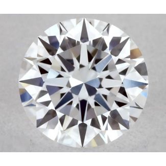 0.32 Carat Round D VVS2 EX GIA Natural Diamond