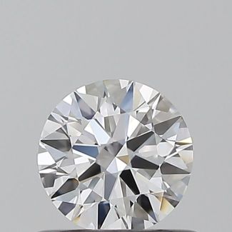 0.5 Carat Round D IF EX GIA Natural Diamond