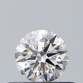 0.33 Carat Round G VVS2 EX GIA Natural Diamond