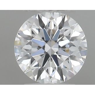 0.19 Carat Round D IF EX GIA Natural Diamond