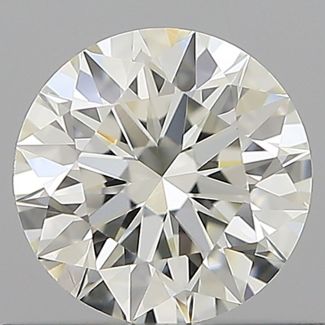 0.6 Carat Round H VVS1 EX IGI Natural Diamond