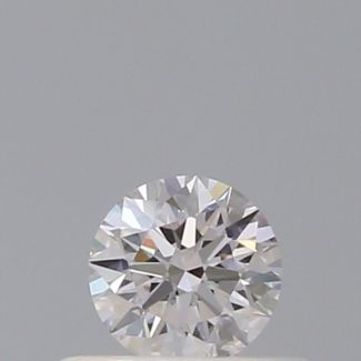 0.30 Carat Round F VVS1 EX GIA Natural Diamond