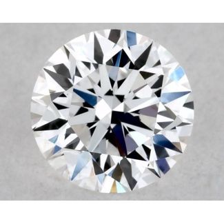 0.33 Carat Round D VS1 EX VG GIA Natural Diamond