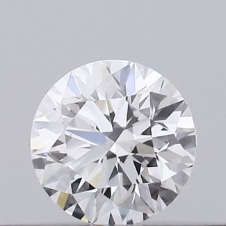 0.18 Carat Round D VS1 EX VG GIA Natural Diamond