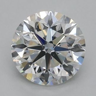 0.4 Carat Round F VS1 VG EX GIA Natural Diamond