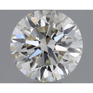 0.6 Carat Round H VS1 EX IGI Natural Diamond