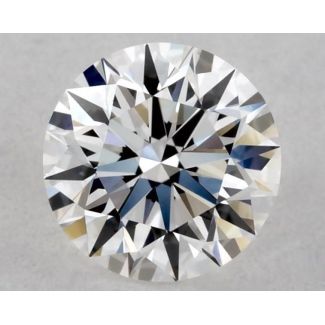 0.3 Carat Round F VVS1 EX GIA Natural Diamond