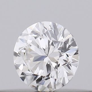 0.18 Carat Round D VS2 EX GIA Natural Diamond