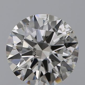 1.00 Carat Round I SI1 EX GIA Natural Diamond