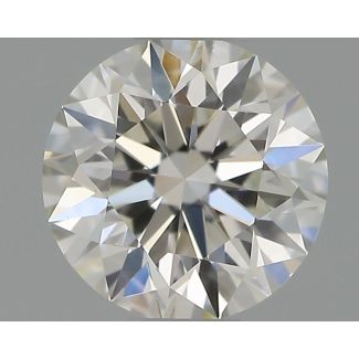 0.42 Carat Round H VS1 EX GIA Natural Diamond