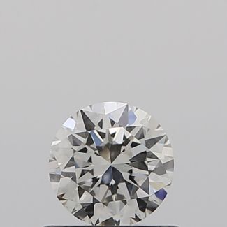 0.50 Carat Round I SI1 VG EX GIA Natural Diamond