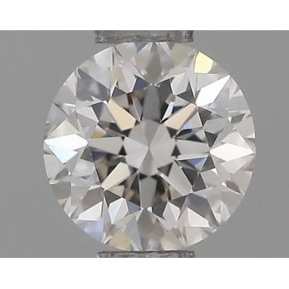 0.40 Carat Round H VVS1 VG GIA Natural Diamond