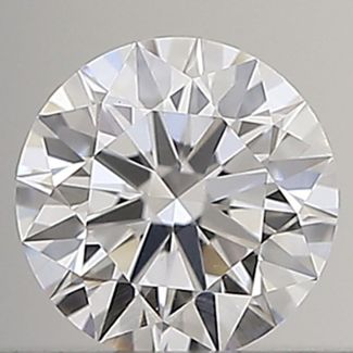 0.24 Carat Round D VS2 EX GIA Natural Diamond