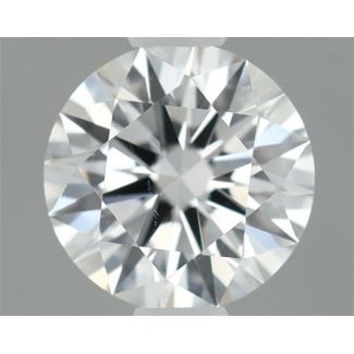 0.5 Carat Round H SI2 EX GIA Natural Diamond