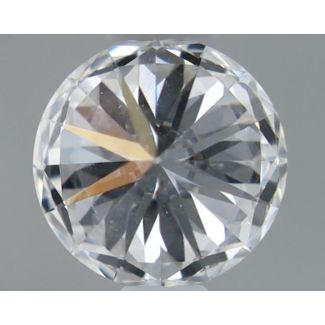 0.35 Carat Round E SI1 EX GIA Natural Diamond