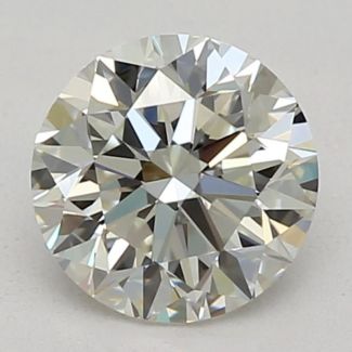 0.60 Carat Round I VVS2 VG EX GIA Natural Diamond