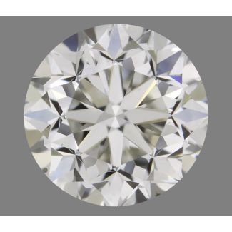 1.00 Carat Round H VS2 GD EX IGI Natural Diamond