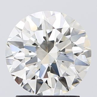 2.0 Carat Round H VS1 EX IGI Natural Diamond