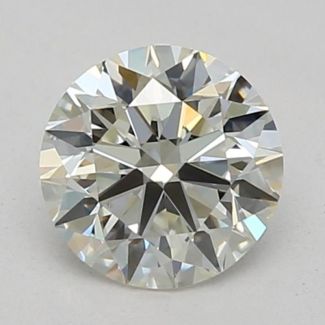 0.45 Carat Round I VVS2 VG EX GIA Natural Diamond