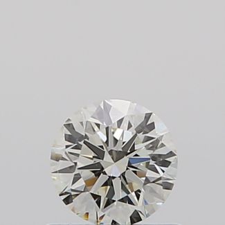 0.50 Carat Round K SI1 EX GIA Natural Diamond