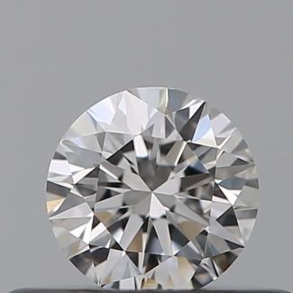 0.27 Carat Round F IF EX GIA Natural Diamond