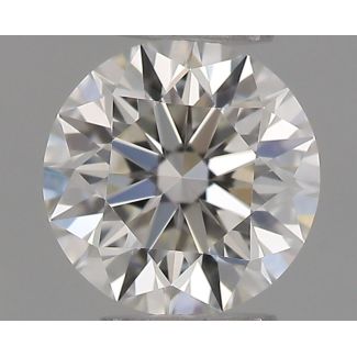 0.3 Carat Round G VVS1 EX IGI Natural Diamond